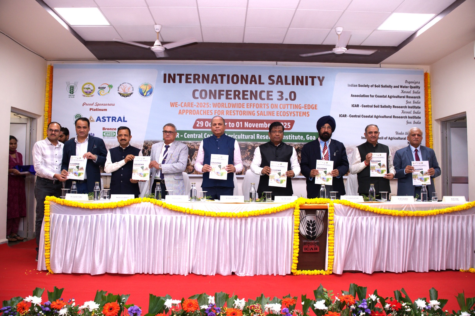 International Salinity Conference 3.0 (WE-CARE-2025) at Goa International Salinity Conference 3.0 (WE-CARE-2025) at Goa