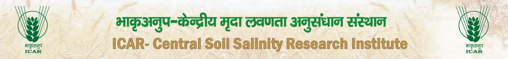ICAR-CSSRI :: Central Soil Salinity Research Institute