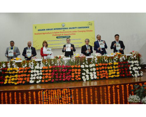 Golden Jubilee International Salinity Conference inaugurated at ICAR-CSSRI-Karnal