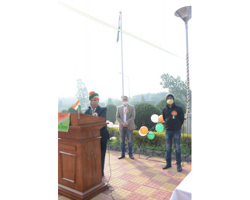 72nd Republic Day Celebrated at ICAR-CSSRI Karnal
