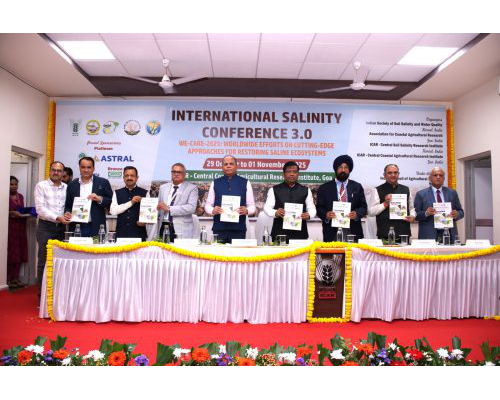 International Salinity Conference 3.0 (WE-CARE-2025) at Goa