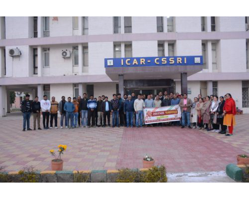 ICAR-Central Soil Salinity Research Institute, Karnal is celebrating the ‘Swachhta Abhiyan’ from 16 to 31 December, 2024.​