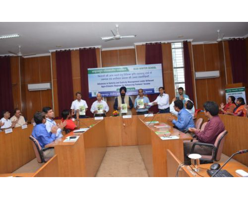 Closing Ceremony of Winter School organised on 28th Sept., 2018